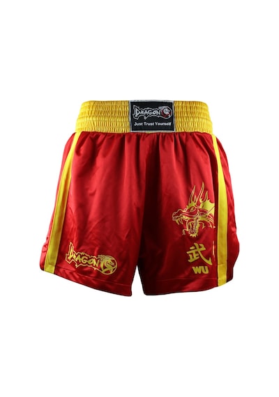Dragondo 45755 Wushu Sanda Şortu Kırmızı