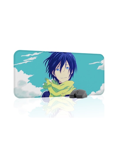 Noragami Kaymaz Dikişli Kauçuk Oyuncu Mousepad V4 - 70x30 Xl Gaming Mouse Pad Fare Altlığı