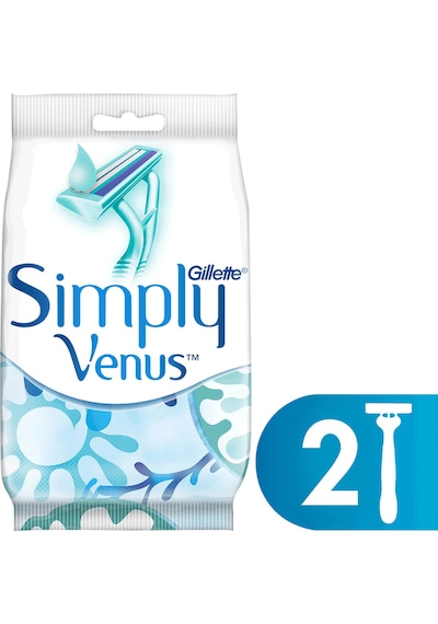 Gillette Simply Venus 2 Kullan At Kadın Tıraş Bıçağı 2 Adet