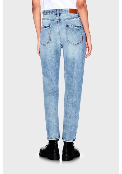 Armani Exchange %100 Pamuk Rahat Kalıp Yüksek Bel Jeans Kadın Kot Pantolon Xw000073 Af21360 Mb003 Açık Mavi Armani Exchange %100 Pamuk Rahat Kalıp Yüksek Bel Jeans Kadın Kot Pantolon Xw000073 Af21360 Mb003 Açık Mavi