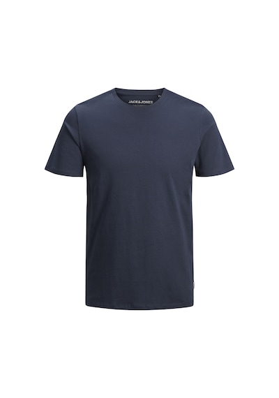 Jack & Jones Bisiklet Yaka Basic Tisört-Organic 12156101 Navy Blazer Lacivert
