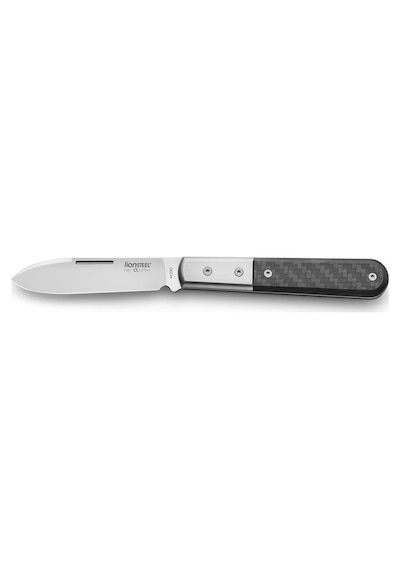 Lionsteel Barlow Karbon Fiber Kamp  Çakı Siyah
