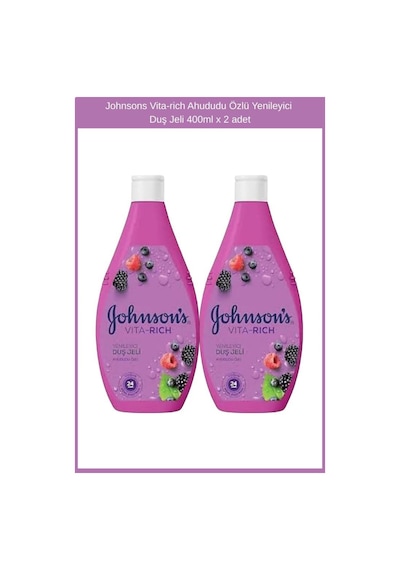 Vita Rich Ahududu Özlü Yenileyici Duş Jeli 400 Ml X2 Ahududu