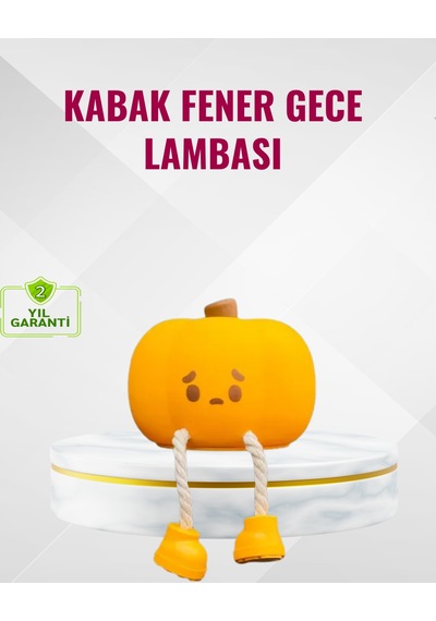 Silikon Pumpkin Night Light Telefon Tutuculu Led Lamba Çok Renkli