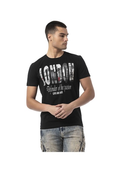 Ct826 London Vibe Street Men T-shirt L