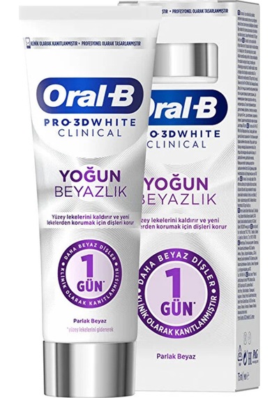 Oral-b Diş Macunu Clinical Parlak Beyaz 75 Ml