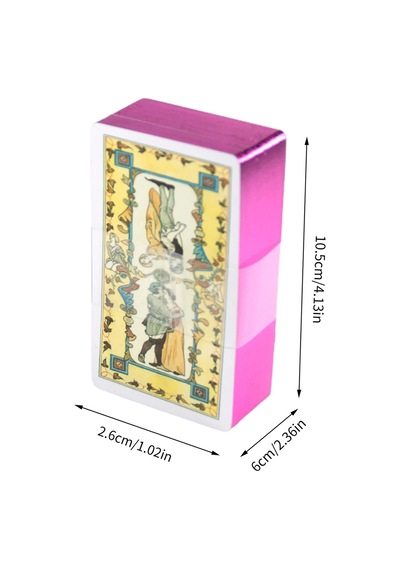 Decameron Tarot Kartı Metal Kutu