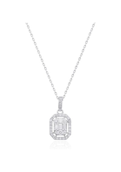 Pırlanta Baget Kolye /0.27ct