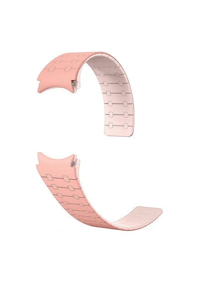 Samsung Galaxy Uyumlu Watch 5 Pro 45mm İle 20mm Çizgili Desenli Silikon Kordon