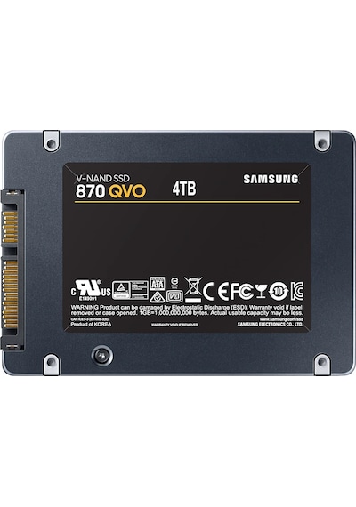 4TB SAMSUNG 870 560/530MB/s QVO MZ-77Q4T0BW SSD