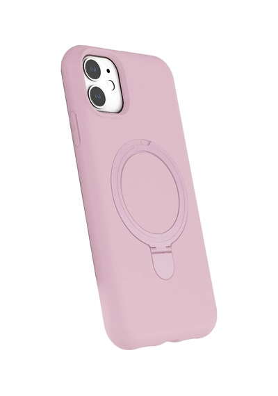 Newface - 157 - Apple İphone 11 Regal Magsafe Standlı Kapak - - Cadde101 - Açık Pembe