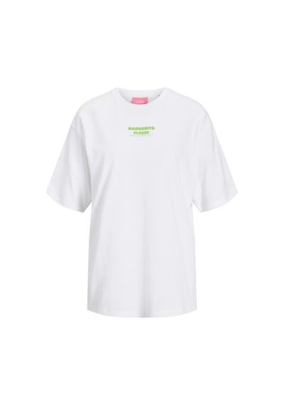 Jxebba Loose Ss Tee Jrs Beyaz Yeşil