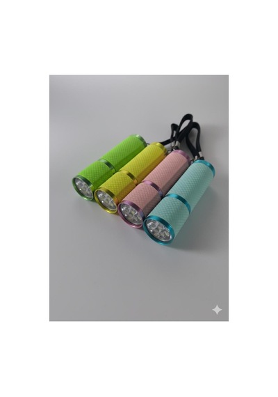 Mini Led El Feneri Anahtarlık Taşınabilir, Güçlü Işık, Kamp & Acil Durum Feneri Mavi