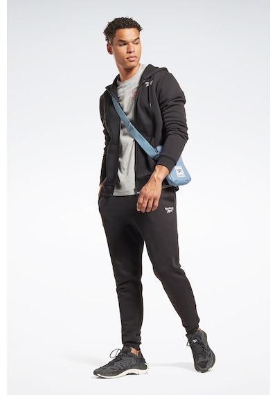 Reebok Rı Left Chest Logo Siyah Erkek Eşofman Üstü 000000000101474943