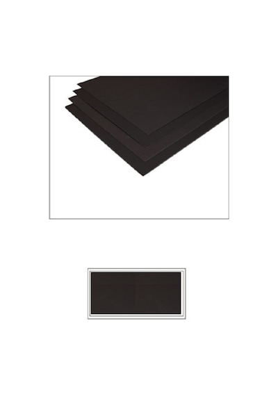 1 Mm Siyah Maket Kartonu 50 70 Cm 10 Adet 269