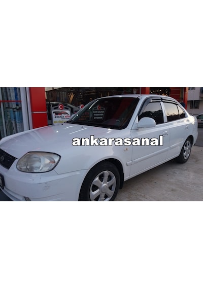Hyundai Accent Admire Mügen Cam Rüzgarlığı 2003-2005 Arası 4 Lü N11.13205