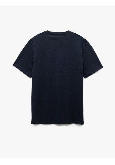 Koton Pamuklu Kısa Kollu Regular Fit Bisiklet Yaka Kolej Baskılı Tişört Lacivert 5sam10264hk Lacivert Koton Pamuklu Kısa Kollu Regular Fit Bisiklet Yaka Kolej Baskılı Tişört Lacivert 5sam10264hk Lacivert