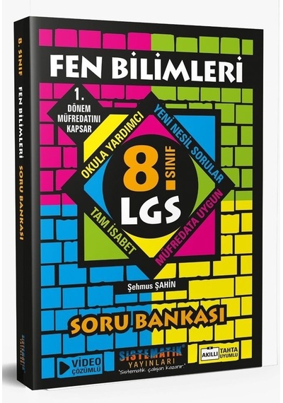 8. Sınıf Lgs Fen Bilimleri Soru Bankası Sistematik Yayınları