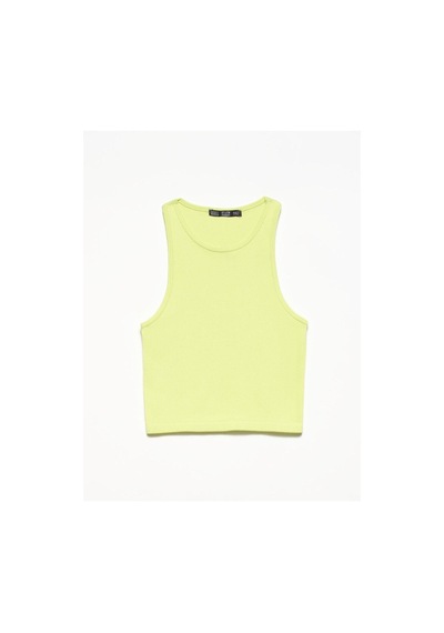 Dilvin Kadın Neon Sarı Sporcu Atlet 3531-247 Lime