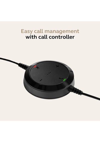 Lexroo Evolve 20 Stereo Kulaklık - Usb C Kontrollü - Siyah