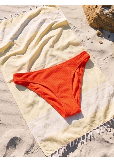 Lcw Dream Turuncu Düz Bikini Alt