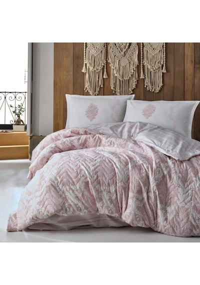 Clasy Tek Kişilik Dört Mevsim Fiorita Pembe Pembe