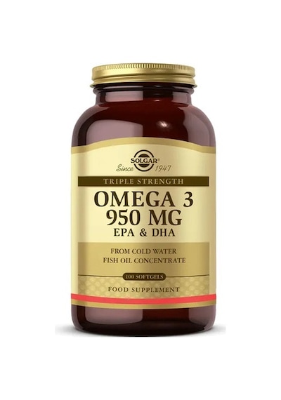 Solgar Omega 3 950 Mg 100 Softgels Balık Yağı