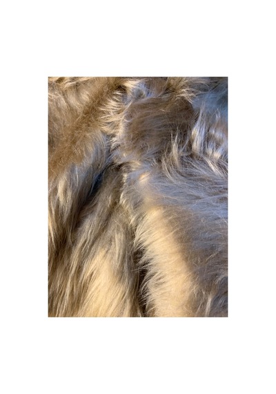 Zp Ithal Yumuşak Paris , Peluş Kumaş Yüksek Kalite 100x150 Cm Bej Bej