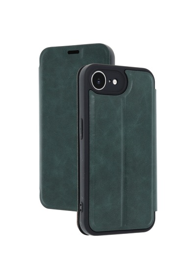 Apple iPhone  Uyumlu,  16e Kılıf Flip Cover - Koyu Yeşil