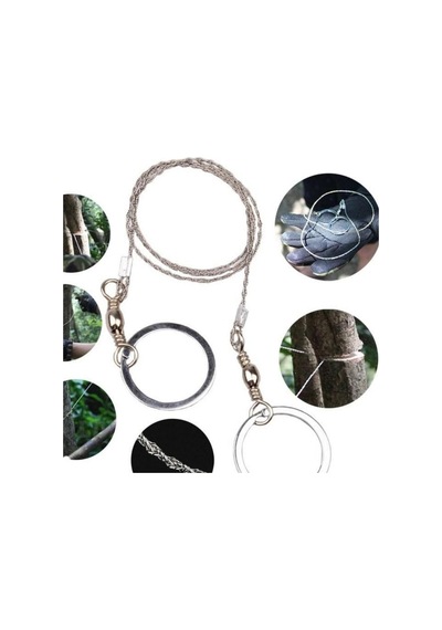 Karavanda ,kampda Taşınabilir Mini Zincir Cep Testeresi Dişli Tel Ahşap Plastik Metal Kesici