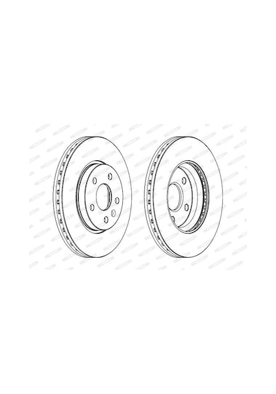 Opel Astra J Ön Fren Diski 1.4 Turbo 276 Mm 2010-2015 Ferodo