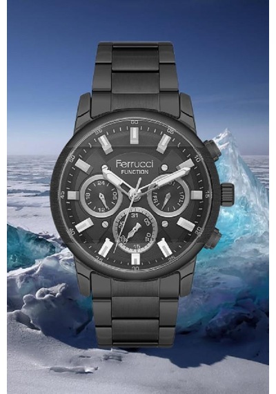 Ferrucci Fcf 0625 03573m.05 Erkek Kol Saati Metalik Gri