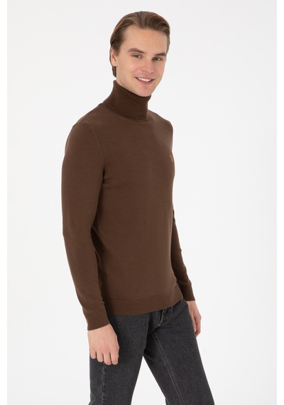 U.s. Polo Assn. Erkek Kahverengi Kazak /triko 50313640-vr029 Kahverengı