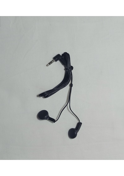 Mikrofonsuz Aux Jacklı Siyah Kulaklık 1 Metre 1 Metre