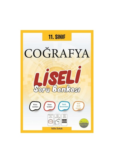 Pano Yayınları 1 Coğrafya Liseli Soru Bankası Yni