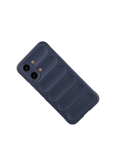 Xiaomi Poco X8 Pro Max Kılıf Elde Tutma Kolaylıkla Kaydırmaz Kenar Line Dizayn Optietnik Kapak Lacivert