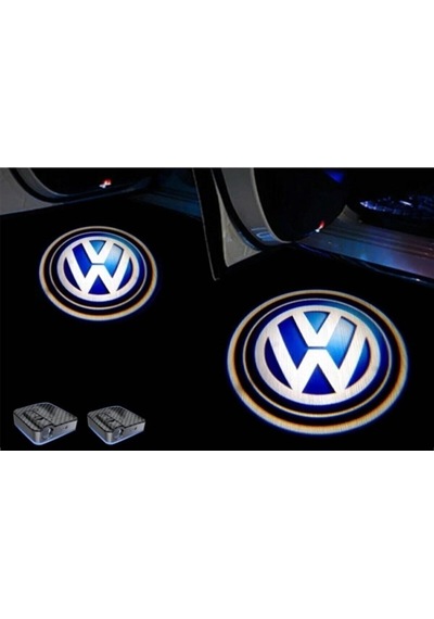 Volkswagen Logolu Kapı Altı Led Logo Karanlık Sensörlü Yeni Nesil