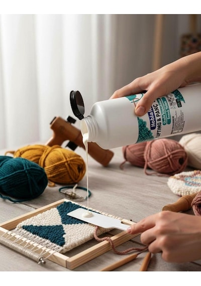 Punch Ve Tufting Halı Tutkalı 500 Gr Kuruyunca Şeffaflaşan Güçlü Esnek Yapıştırıcı Tutkal