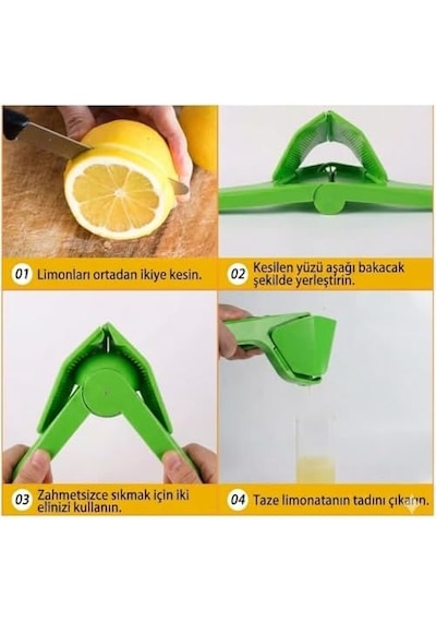 Pratik Katlanır Manuel Narenciye Meyve Sıkacağı