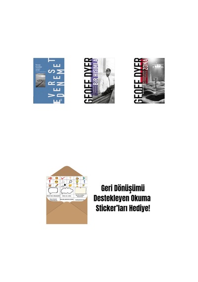 Beyaz Kumlar + Bir Hışımla + Zona + Okuma Sticker'ları