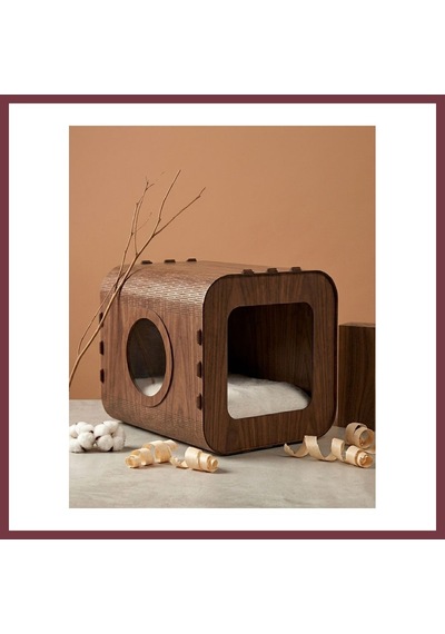 Storeşahin Özel Tasarım Nova Mdf Kedi Evi Shn0720