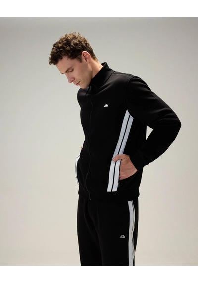 Ellesse 6wm1022-bk Erkek Fermuarlı Sweat Siyah