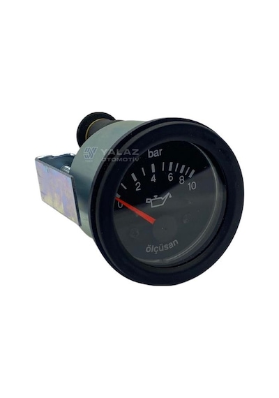 Ölçüsan 12v Yağ Saati 10 Bar