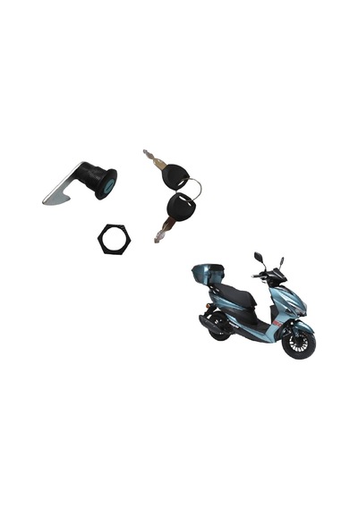 Kuba Pesaro 125-x Ve 50-x Arka Port Bagaj Çanta Kilidi Siyah