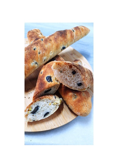 Mediteranean Baguette Zeytinli - 2 Adet