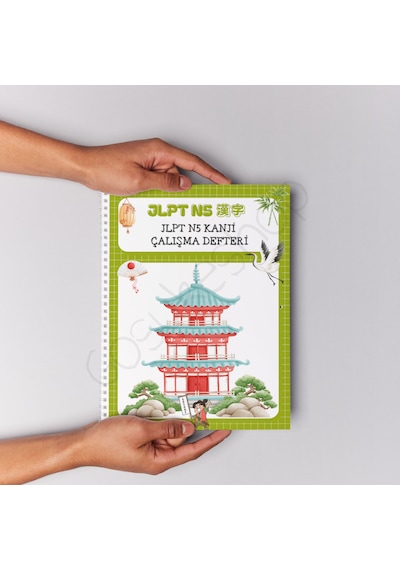 Jlpt N5 Kanji Çalışma Defteri Baskılı