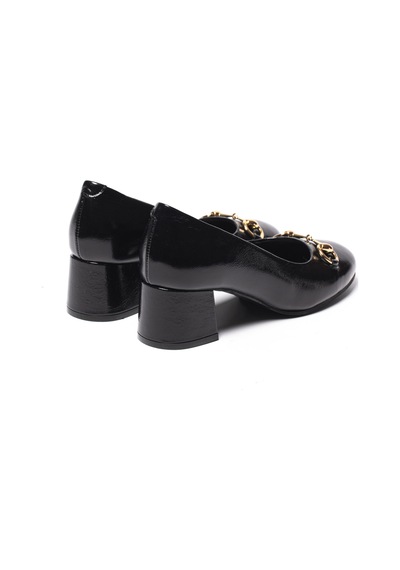 Patent Leather Black C07 Topuklu/ Stiletto Kadın Diğer 645 10 Chiara Bellini Patent Leather Wrinkled siyah