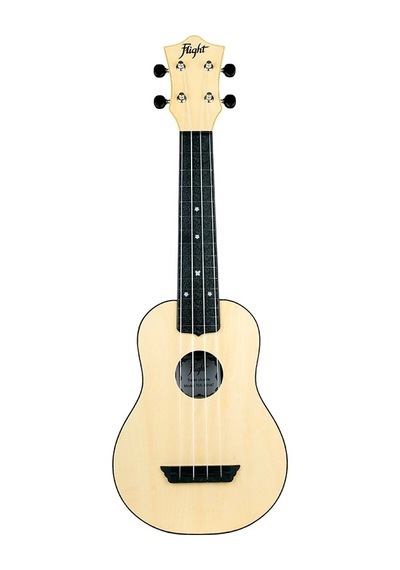 Flight Tus35 Travel Soprano Ukulele Natural