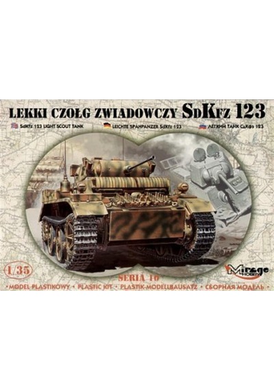 1/35 Sdkfz 123 Lıght Recce Tank Maketi, Mirage 35108