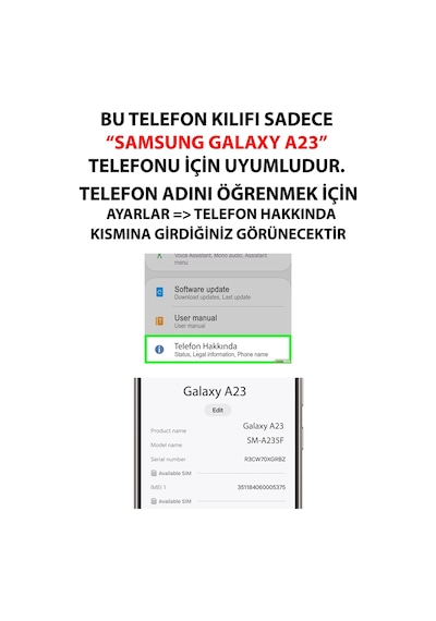 Samsung Galaxy A23 Uyumlu Atatürk Temalı Asalet Ve Bozkurt Baskılı Silikon Kılıf